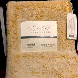 Super Soft Sherpa To Faux Mink Blanket